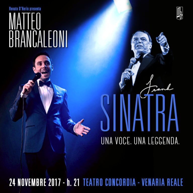 VENARIA REALE (TO). MATTEO BRANCALEONI in FRANK SINATRA, UNA VOCE. UNA LEGGENDA.