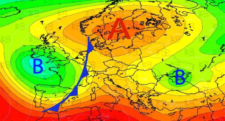 3BMETEO.COM: “Piogge alluvionali al Nord, colpa del blocco ad Omega”