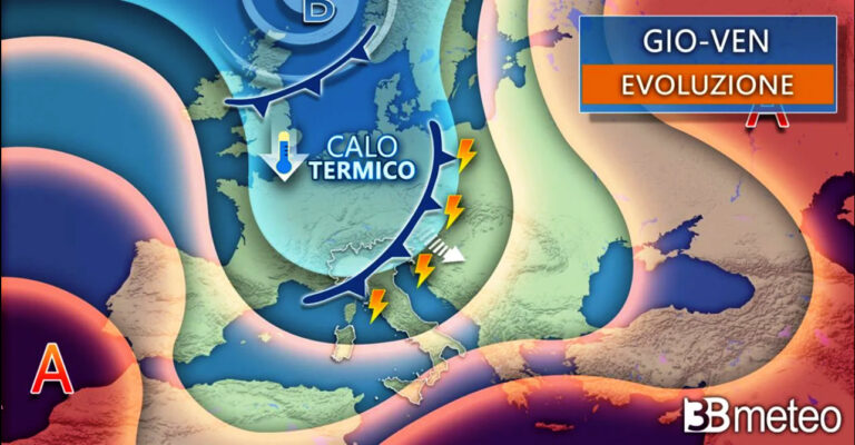 3BMETEO.COM: “Irrompe l’autunno, piogge, temporali, vento e prima nelle sulle Alpi”