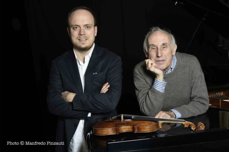 Domenica 12 Gennaio Alessio Bidoli e Bruno Canino, violino e pianoforte @ Teatro Apollo, Lecce