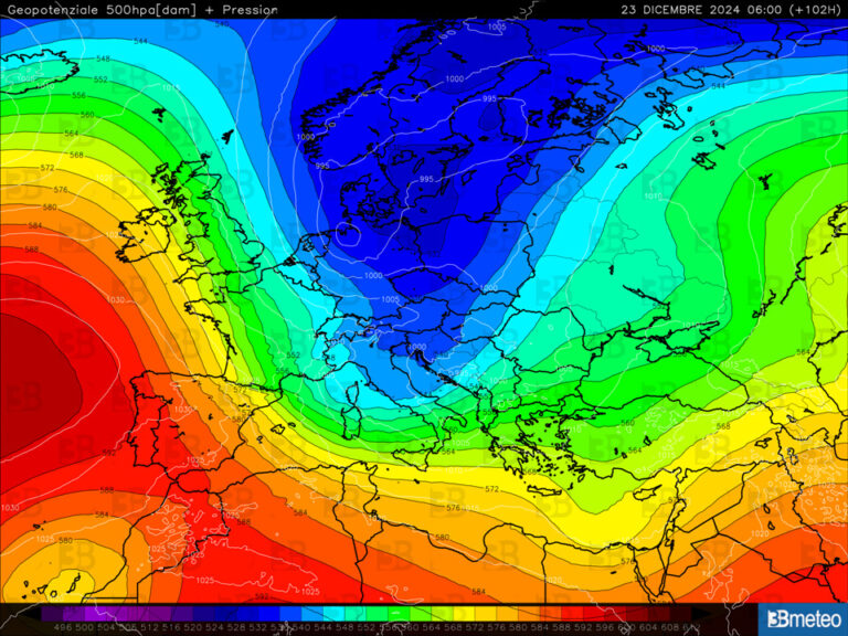 3BMETEO.COM: “In arrivo due perturbazioni e per Natale freddo e neve su parte d’Italia”